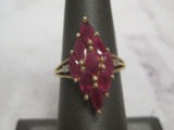 10k Gold Ruby Ring
