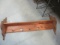 Farmhouse Wood Wall Shelf with Hanging Pegs