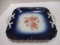 Vintage Handpainted Bavarian Porcelain Handled Tray