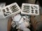 Box Lot of Dept. 56 Heritage Village Collection Stone Walls and Fences,