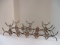Unique Metal with Emblements Wine Bottle Rack