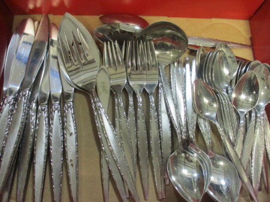 Set of Oneida Community "Venetia" Stainless Flatware