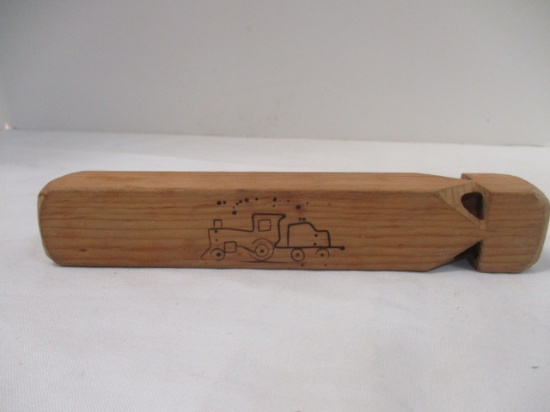 Handmade Wood Train Whistle
