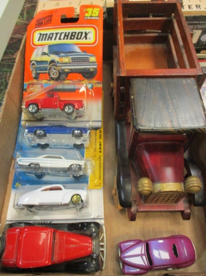 Collectible Car Lot - Matchbox, Hotwheels, ATMMG, and Wooden