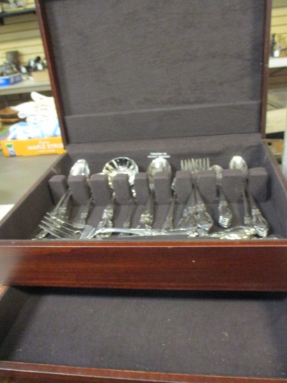 Vintage Set of Oneida Community "Louisiana" Stainless Flatware in
