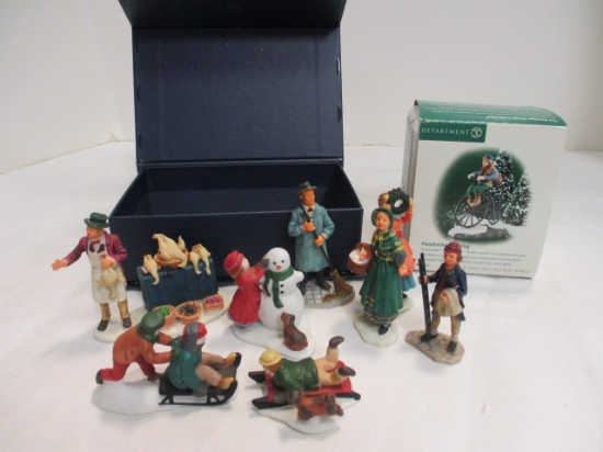 Dept. 56 New England Village Series "Pennyfarthing Pedaling" in Original Box