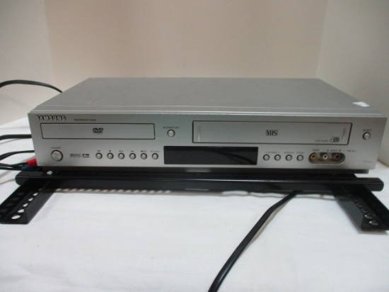 Samsung DVD/VHS Dual Deck Player and TV Wall Mount