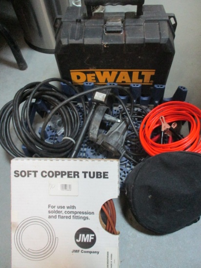 JMF Soft Copper Tube, Mini Chargers, Black Wiring, and DeWalt Hard-Plastic