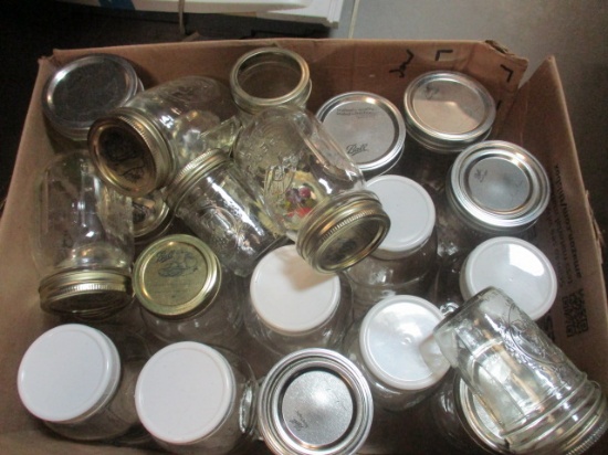 Large Lot of Glass Canning Jars