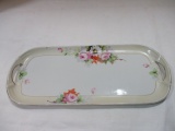Vintage Noritake Handpainted Oval Serving Tray - Made in Japan