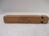 Handmade Wood Train Whistle