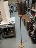 Retro Braided Brass Floor Lamp
