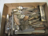 Lot of Vintage Silverplate Flatware and Souvenir Spoon