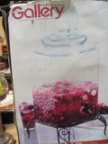 New Old Stock Tabletops Gallery 4.75 Gal Glass Drink Dispenser with Stand