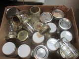 Large Lot of Glass Canning Jars