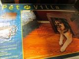 New Old Stock Pet Villa Large Wicker Dog Crate