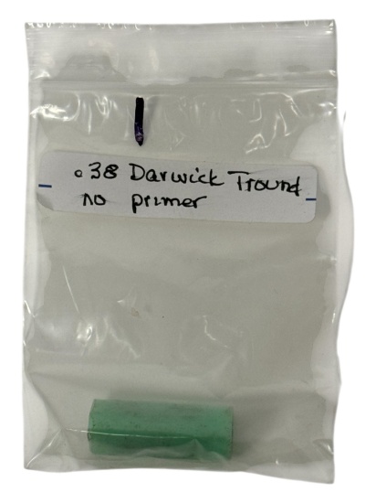 .38 Dardick Tround Collectible Cartridge Ammunition