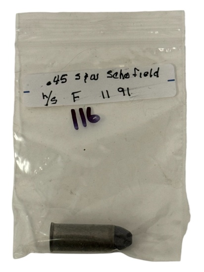 .45 S&W Schofield CF Collectible Cartridge Ammunition