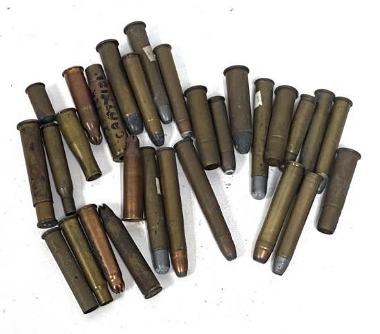 Treasure Lot of 30 Collectible Cartridge Ammunition