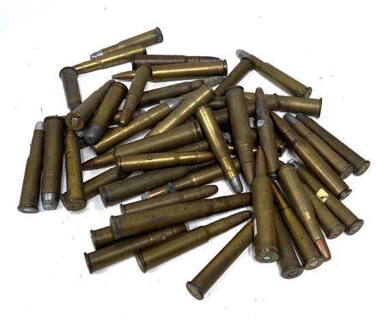 Treasure Lot of 50 Collectible Cartridge Ammunition