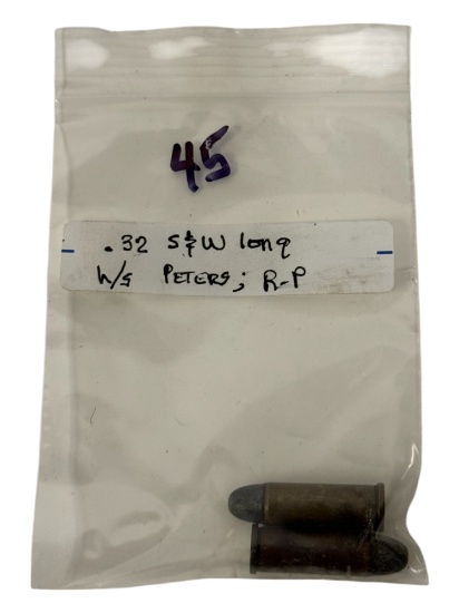 (2) .32 S&W Long Cartridge Ammunition