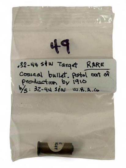Rare .32-44 S&W Target Collectible Cartridge Ammunition