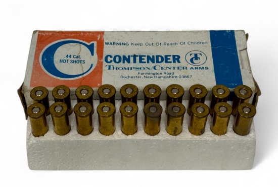 NIB 20rds. of .44 HOT SHOT Thompason/Center Arms Contender Ammunition