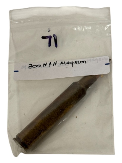 .300 H&H Magnum Cartridge Ammunition