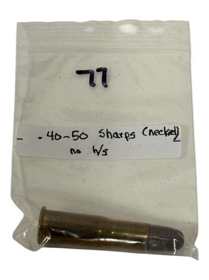 .40-50 Sharps (Necked) CF Collectible Cartridge Ammunition