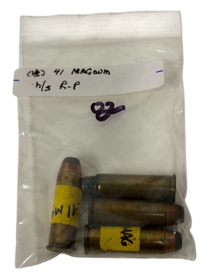 (4) .41 Magnum CF Cartridge Ammunition
