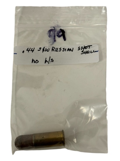 .44 S&W Russian Shotshell CF Collectible Cartridge Ammunition