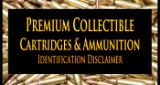 Collectible Ammunition Disclaimer