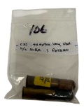 (2) .44 Extra long shotshells CF Collectible Cartridge Ammunition
