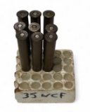 (9) Rare .35 WCF Collectible Cartridge Ammunition Ammunition