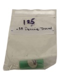 Rare .38 Dardick Tround Collectible Cartridge Ammunition