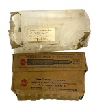 (20) Complete Box of 8mm Mauser REM-UMC Collectible Cartridge Ammunition