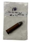 Rare .50-70-450 Government Rimfire Collectible Cartridge Ammunition