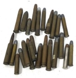 Treasure Lot of 25 Collectible Cartridge Ammunition