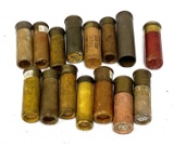 Treasure Lot of 15 Collectible Shotgun Cartridge Ammunition