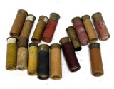 Treasure Lot of 15 Collectible Shotgun Cartridge Ammunition