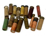 Treasure Lot of 16 Collectible Shotgun Cartridge Ammunition