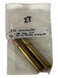 (2) .270 Winchester CF Catridge Ammunition