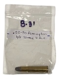 (1) .32-30 Remington Collectible Cartridge Ammunition
