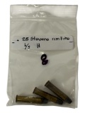 (3) .25 Stevens Rimfire Collectible Cartridge Ammunition