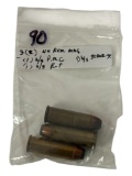 (3) .44 Rem Magnum CF Cartridge Ammunition