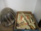 Vintage Military Lot - Jointed Rifle Rod, Dog Tags, Helmet, Photographs,