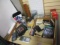 Table Lot - Steins, Bowls, 8-Track Tapes, Calculators, Pictures, etc.