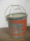 Old Pal Woodstream Galvanized Steel Floating Minnow Bucket