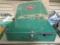 Vintage Coleman 2-Burner Green Propane Stove in Original Box