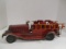 Vintage 1930 Girard Metal Fire Truck with Ladders and Lights